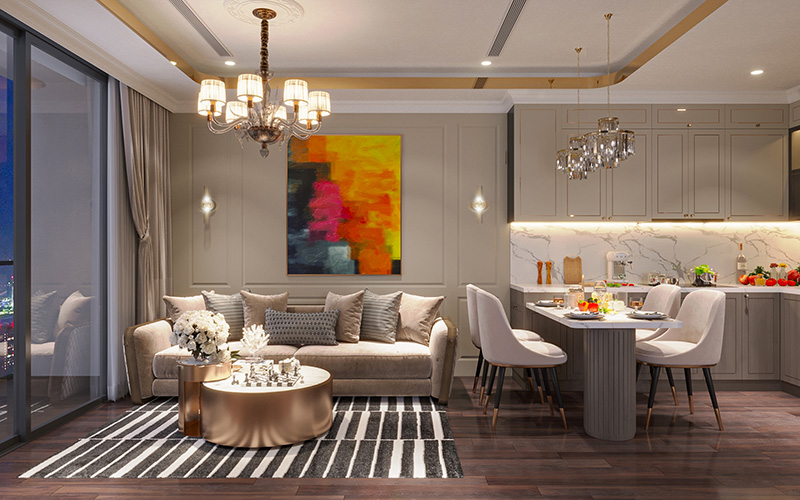 Căn Hộ 1 Phòng Ngủ + 1