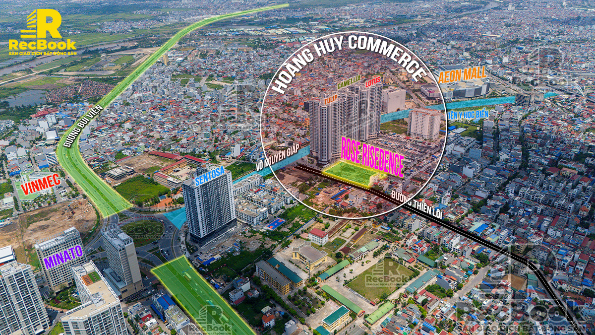 Sơ đồ vị trí Rose Residence